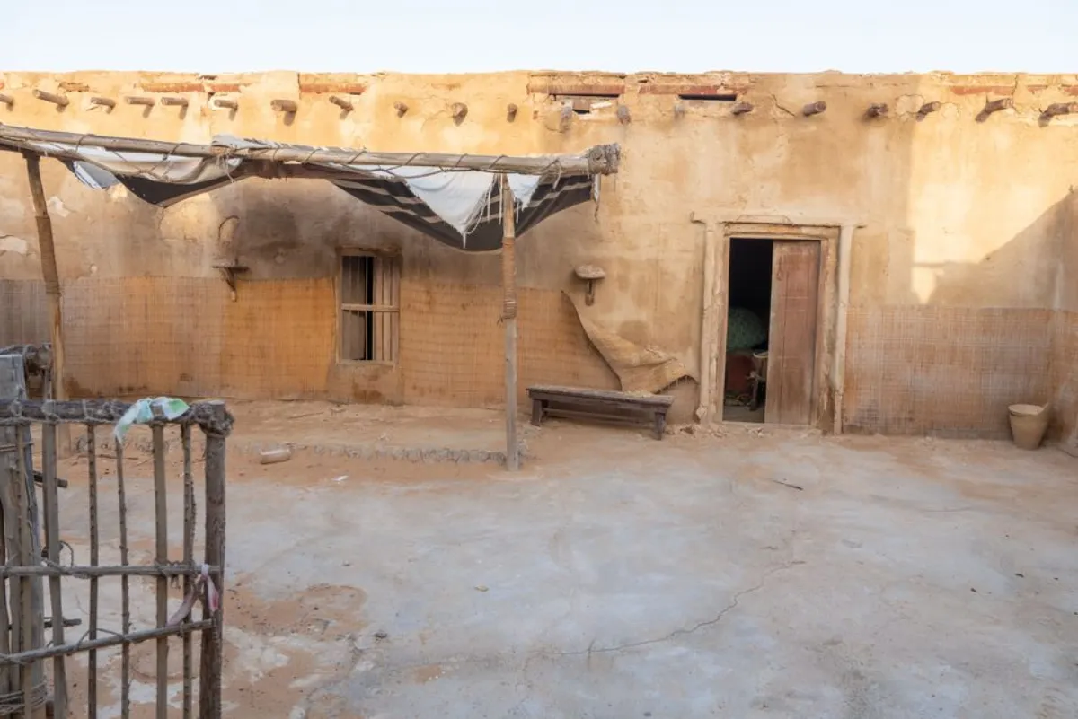 old courtyard